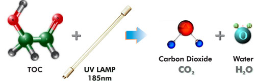 Ozone generator for water