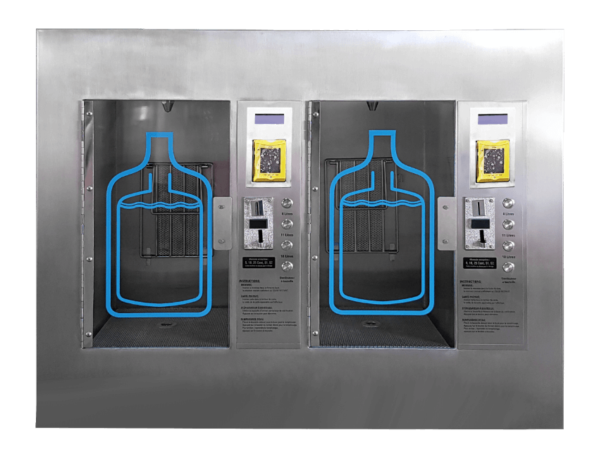 Dual Wall Mount Water Vending