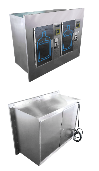 Wall Mounted Model Drinking Water Vending Machine