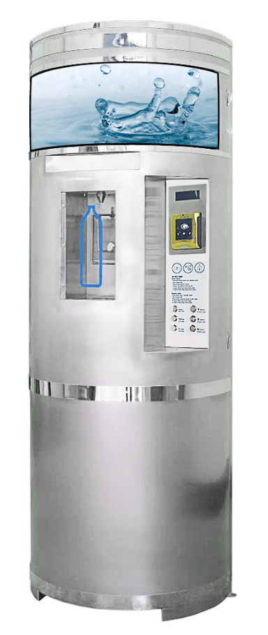 Stainless Steel Water Vending Machine